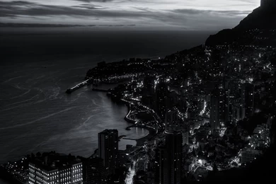 Black And White City