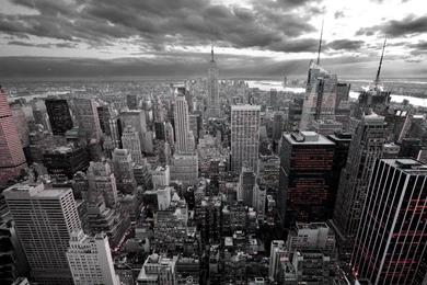 Black And White City Wallpapers HD