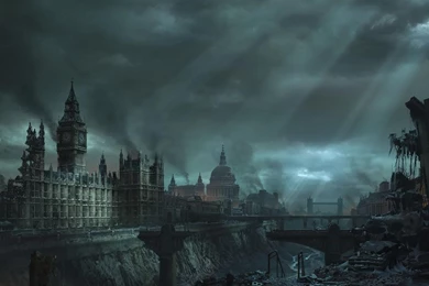 Vector City Sombras Ciudad Blue And Black Wallpapers Download