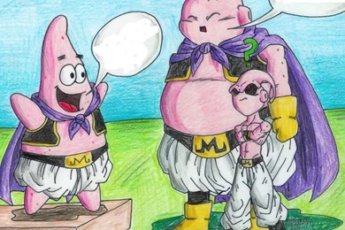 Buu Dragon Ball Z Patrick Star Spongebob Squarepants Crossovers ...