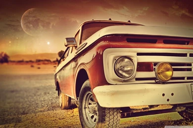 Vintage Car Front HD Desktop Wallpapers : Widescreen : Fullscreen ...