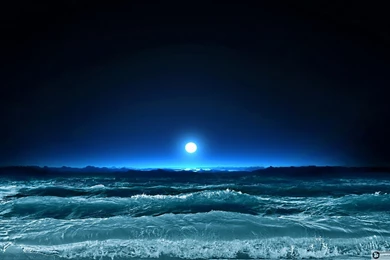 Sea Night Wallpapers HD