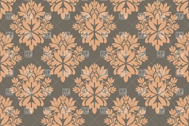 Top Ornate Banner Damask Wallpapers