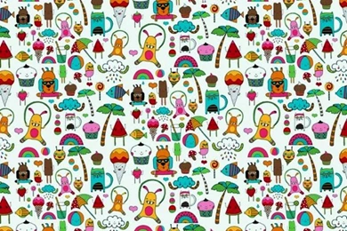 Ornate Wallpapers With Pattern As Decoration In Interior