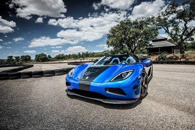 2012 Blue Koenigsegg Agera S Wallpapers
