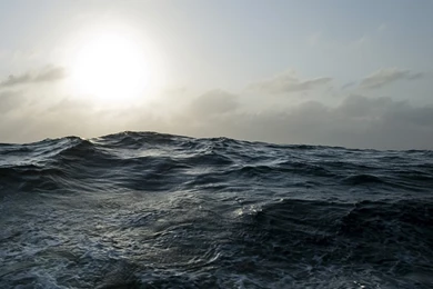 Splash Ocean Water Drops Blue Waves Wallpapers