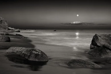 Ocean At Night Wallpapers