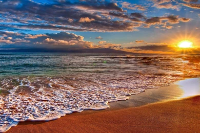 Beach Wallpaper: Beach Sunset Wallpapers For Iphone HD Backgrounds ...