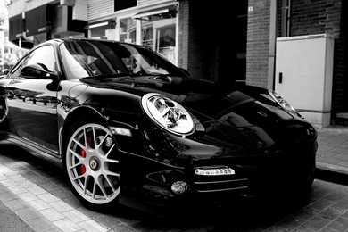 Black Porsche 997 Turbo 1920×1080 519 Hd