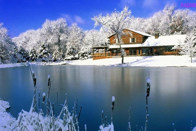 Beautiful, Snowfall, Pictures, Scene, Background, Snow, Known ...