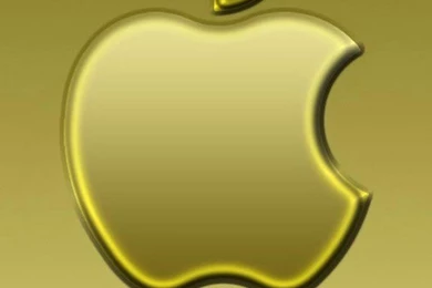 Apple Logo Light Green Theme iPhone 6 Wallpapers, iPhone 6 ...