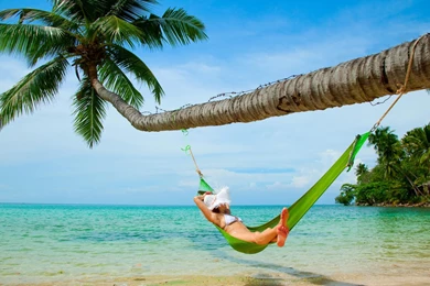 Tropical Beach Wallpapers Hammock