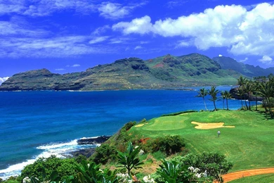 Golf course wallpaper widescreen 157 56092 Desktop Wallpapers ...