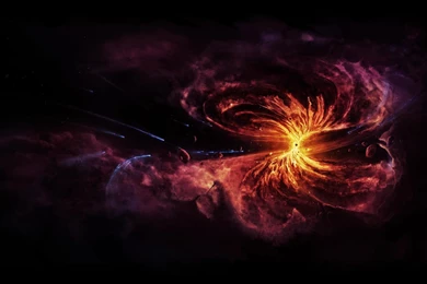 Outer Space Black Hole