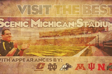 Wallpapers Offseason Scenic Michigan Stadium
