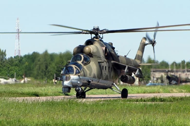 Russian Mi 24 Helicopter Wallpapers   1680x1050   610696