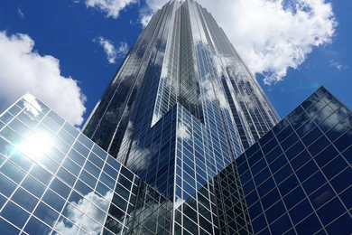 Houston Architecture Bridges Cities City Texas Night Towers ...