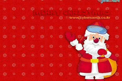 Cyber Santa Christmas Wallpapers   Wallcoo.net
