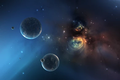 2560x1600 Planet, Space, Starfield, Stars, Space, Planet, Nebula ...