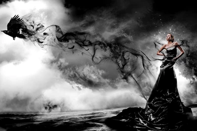 Raven Woman Wallpapers