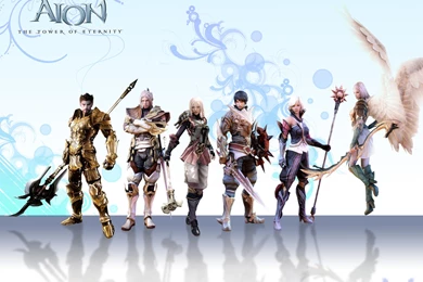 Aion Gameplay   Wallpaper.