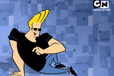Johnny Bravo Blue Backgrounds Picture, Johnny Bravo Blue Backgrounds ...