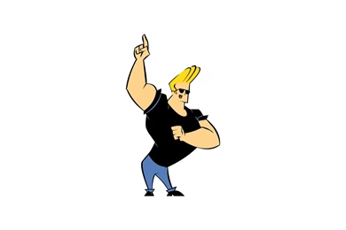 Johnny Bravo Beyaz Duvar Kağıdı Wallpapers