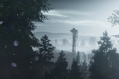 Image   Seattle Background.jpg   InFAMOUS Wiki   Wikia