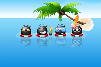 Wallpapers Smilies 3D Graphics Image