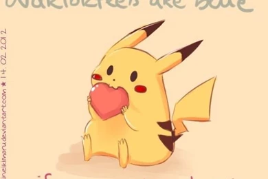 In This Cute Chibi Pokemon Anime Wallpapers Comes With A Chibi Poem ...