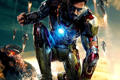 2560x1600 Tony Stark, Iron Man 3, Tony Stark, Explosion, Iron Man ...