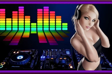 Wallpapers Dj Blondes Music Viktoria Metzker Beautyful 1024x768 ...