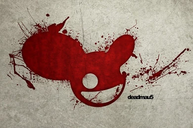 Wallpapers A Day: Deadmau5 Blood Splat Head Wallpapers