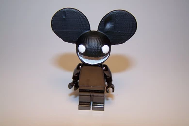 3D Printed Deadmau5 Head Black