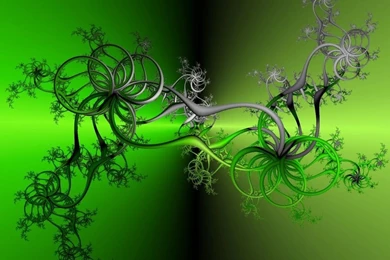 Green Abstract Wallpapers Designs