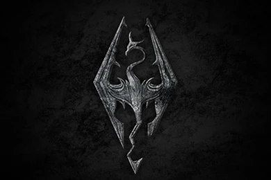 Download Wallpapers 2560x1440 The Elder Scrolls, Emblem, Backgrounds ...