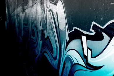 Blue Graffiti Wallpapers   Artistic Wallpapers