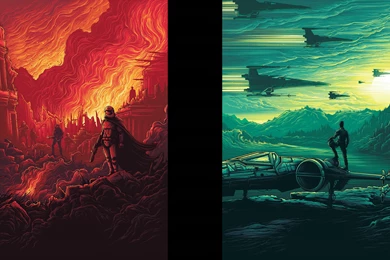 Wallpapers I Made Of Those Epic Imax Star Wars Posters   Album On ...