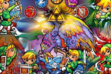 ZELDA WINDWAKER WALLPAPER   (