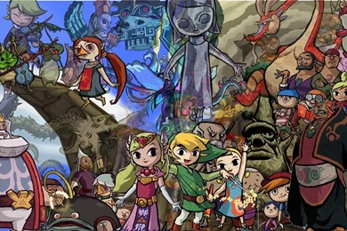 Link Triforce Ocarina Of Time The Legend Of Zelda Majoras Mask ...