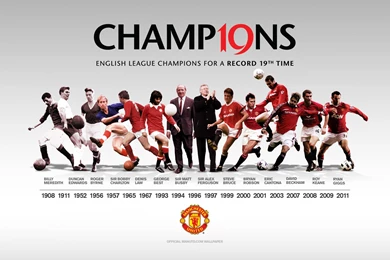 Manchester United Champions Wallpapers Hd