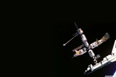 Spacecraft Above The Earth HD Desktop Wallpapers : Widescreen ...