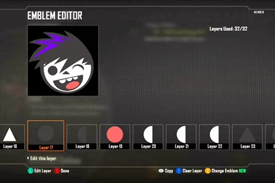 Neff Steazy Black Ops 2 Emblem Tutorial   YouTube