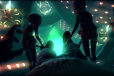 Wallpapers Alien Spacecraft Interior   Pics About Space