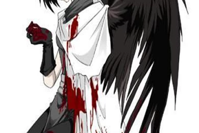 Emo Angel Bloody   Wallpapers 4 Apples iPhone 4 And iPhone 4S ...