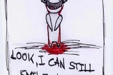 Emo Smile   Wallpapers 4 Apples iPhone 4 And iPhone 4S