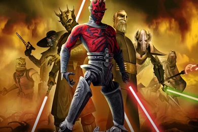 My Free Wallpapers   Star Wars Wallpapers : Clone Wars   Villains
