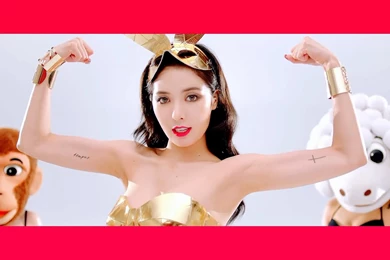 Hyuna Red   Hyuna Wallpapers (37645887)   Fanpop