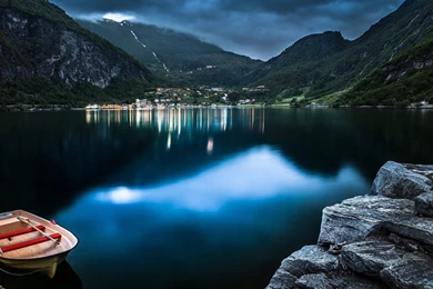 1920x1080 Geiranger Lake Norway Wallpapers