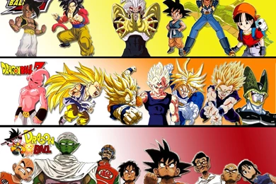 Fuentes De InformaciÃ³n Wallpapers Dragon Ball ,z , Gt , Kai ...
